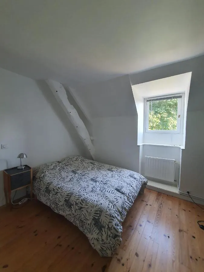 Maison En Pierre Dans Son Nid De Verdure Roz-Landrieux Frankrijk