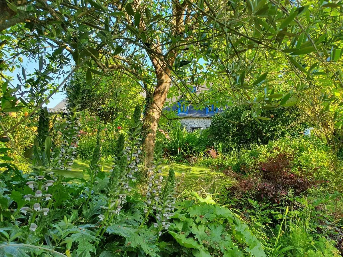 Maison En Pierre Dans Son Nid De Verdure Roz-Landrieux Vakantiehuis